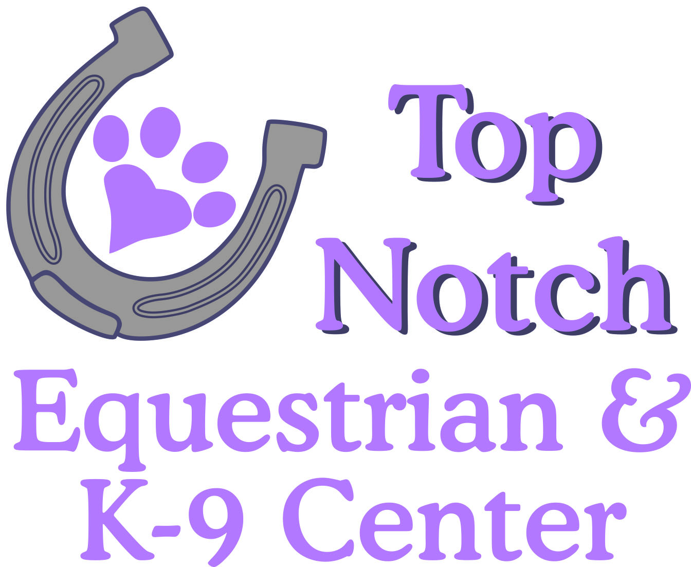 Top Notch Equestrian & K-9 Center full logo